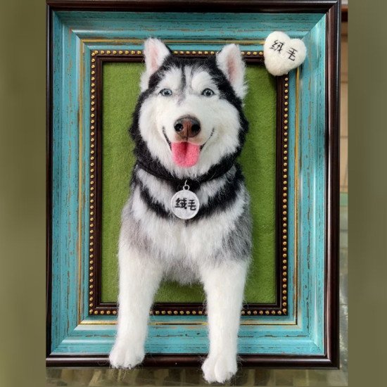 Custom Stuffed Pet Portrait Custom Stuffed Pet Portrait